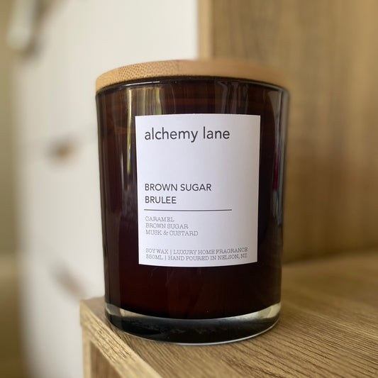 Brown Sugar Brulee - Soy Wax Candle - 350ml